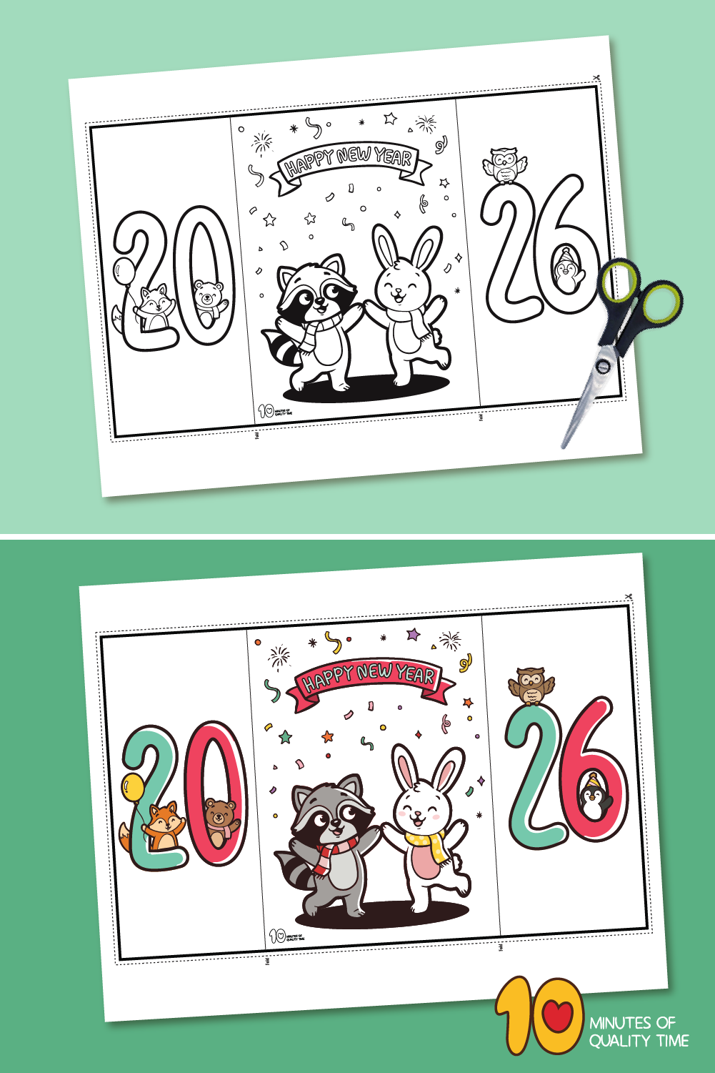 New years crafts for toddlers