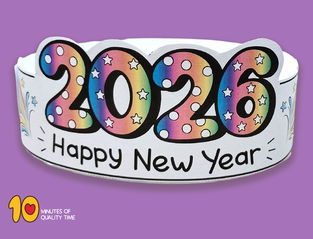 2026 Printable Headband