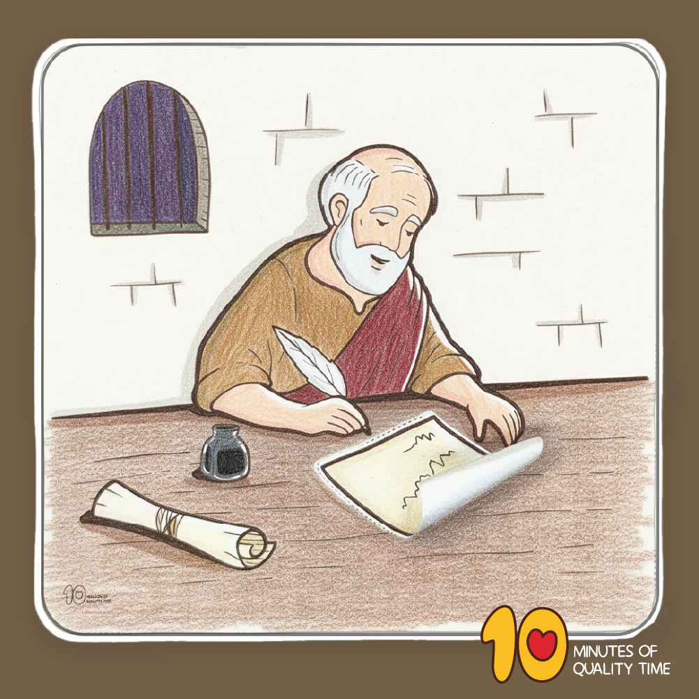 Sunday school craft Paul