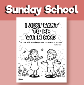 love God coloring page