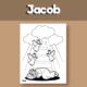 Jacob's ladder coloring