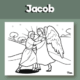 coloring pages Jacob Bible