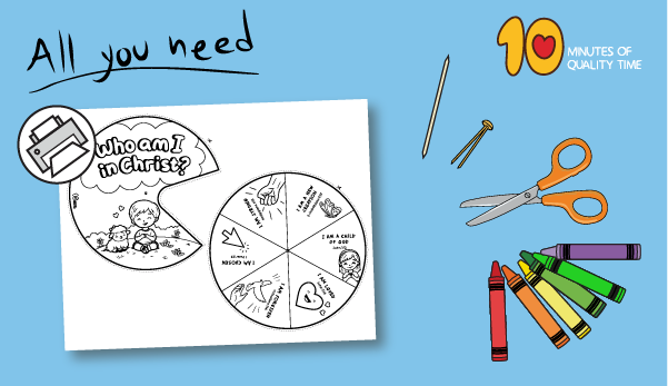 paper wheel craft Bible