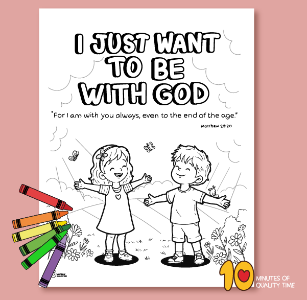 Matthew 28 20 coloring sheet