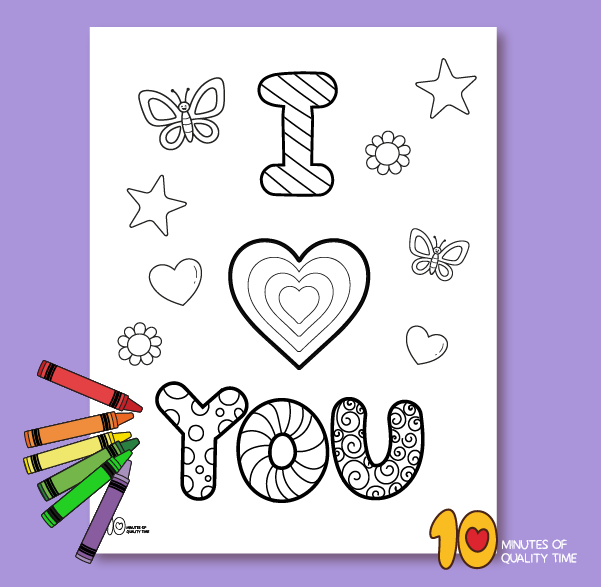 coloring pages for Valentine's Day printable