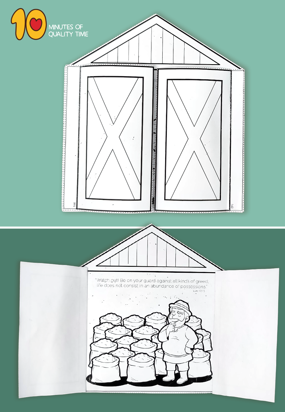 parables of Jesus activity