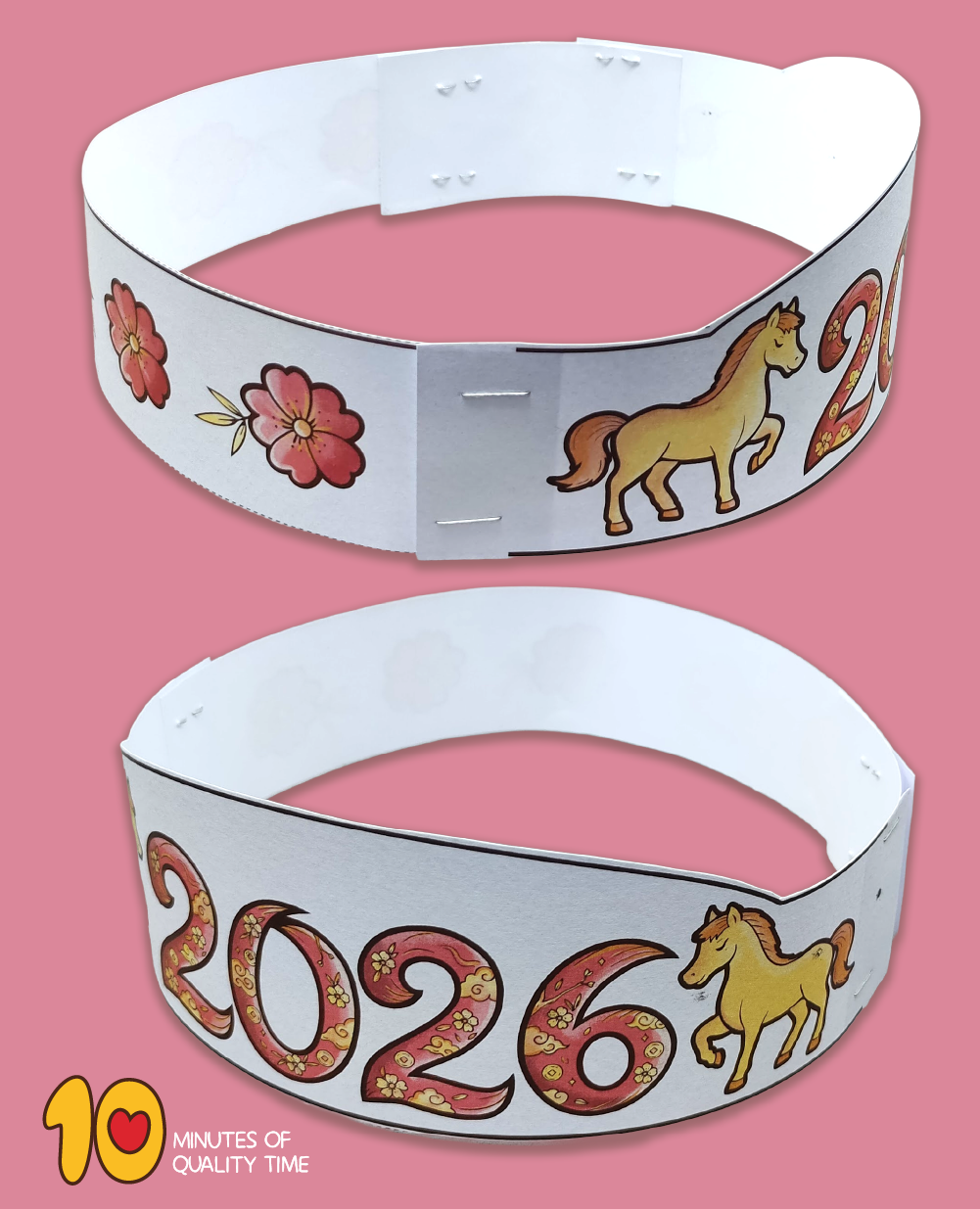 Printable year of horse craft