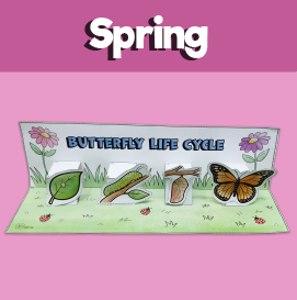 Spring crafts for kids