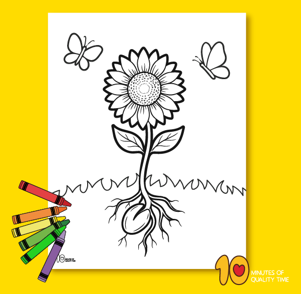 printable spring color sheets