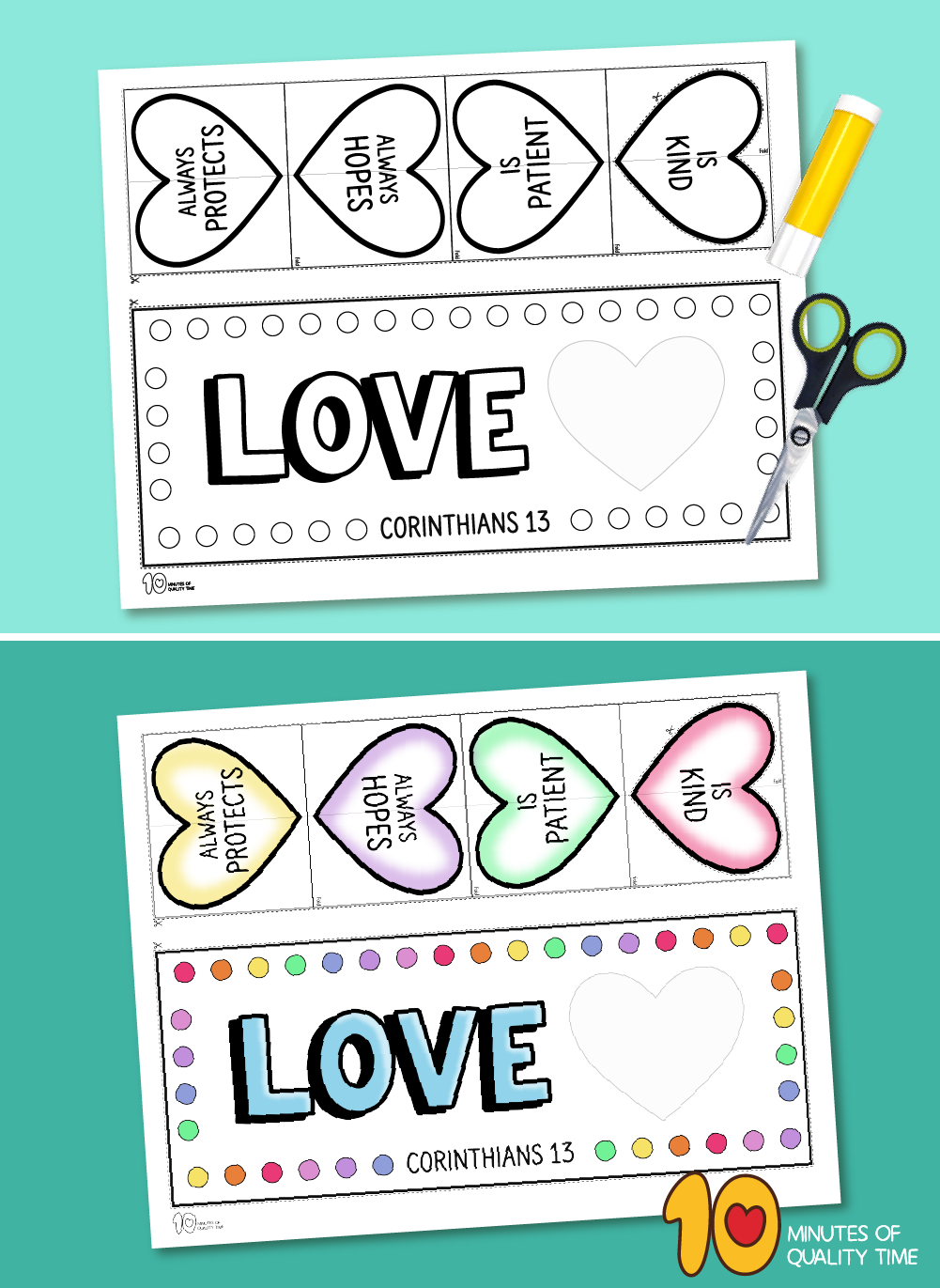 Love Is Craft for kids