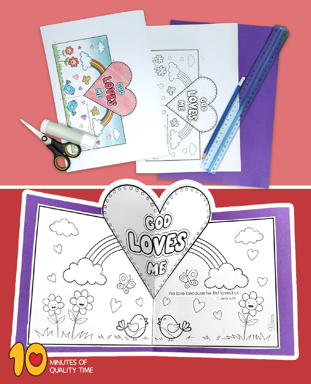Sunday school craft printable