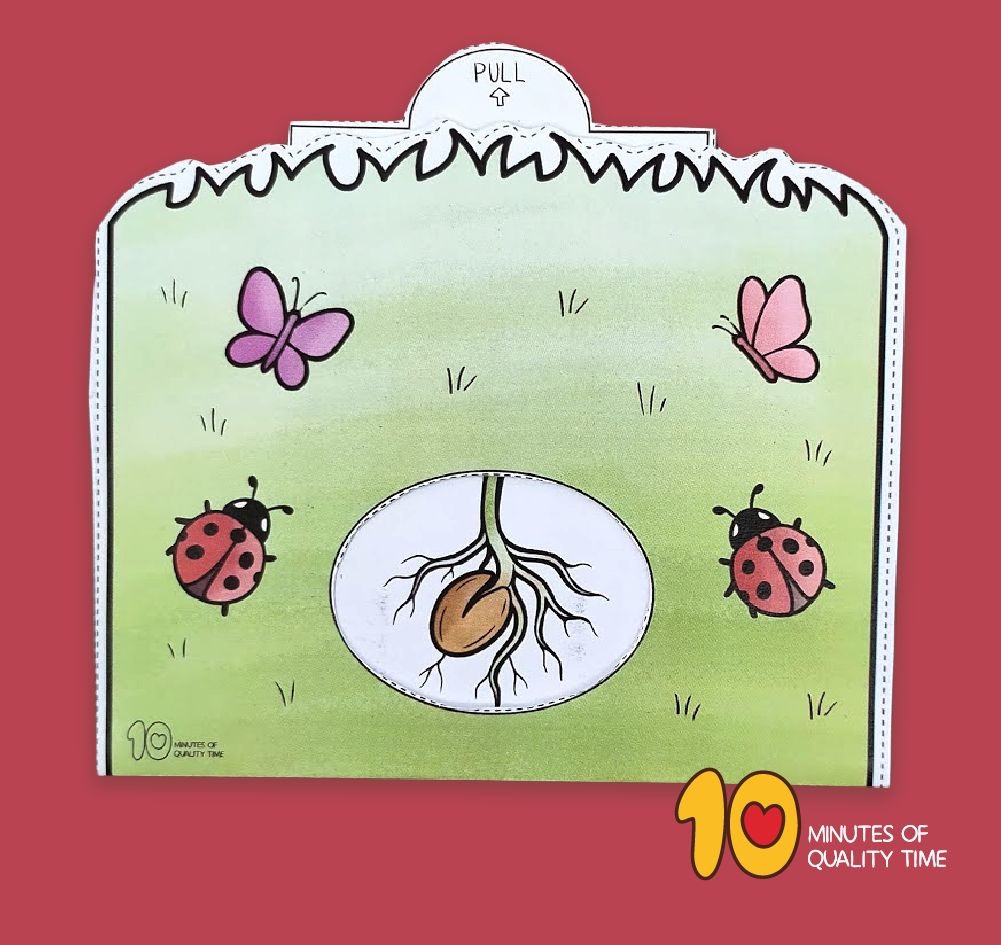spring crafts for kids printable
