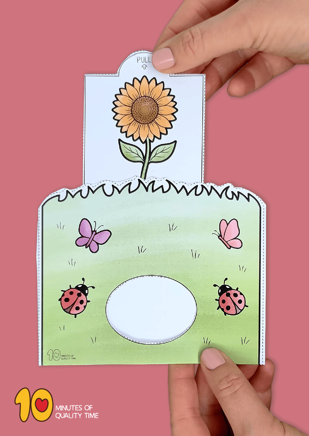 Spring craft printable pdf