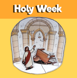Holy Monday Cleansing the Temple Craft