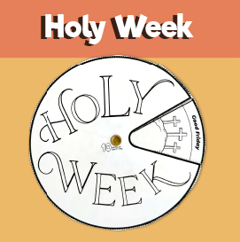 Holy Week Wheel Craft