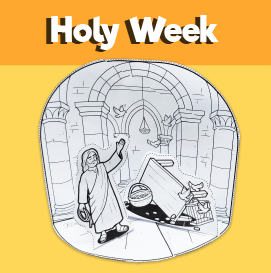 Holy Monday Cleansing the Temple Craft