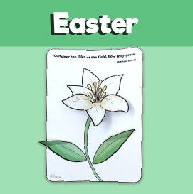 Lilies of the Field 3D Craft