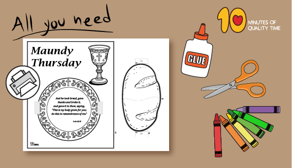 Holy Week Thursday crafts