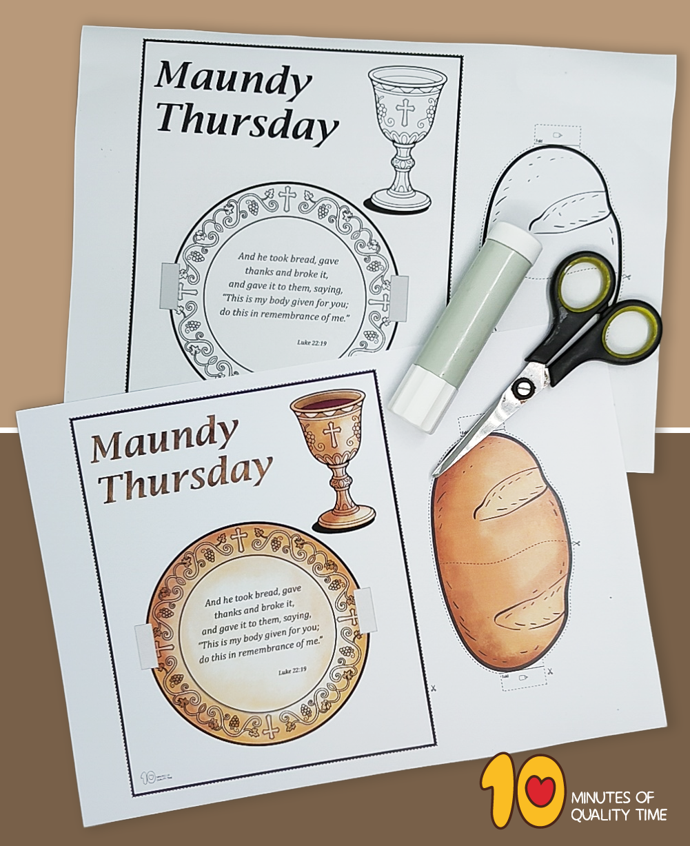 Last Supper activities for kids