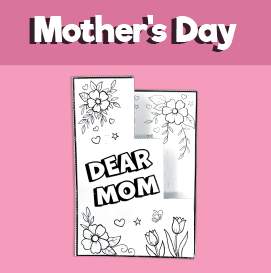 Dear Mom Pop Up Card crafts