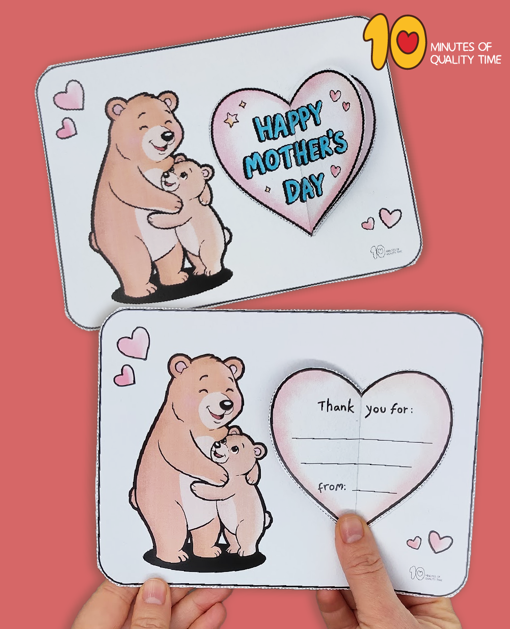 printable Mother's Day cards for kids