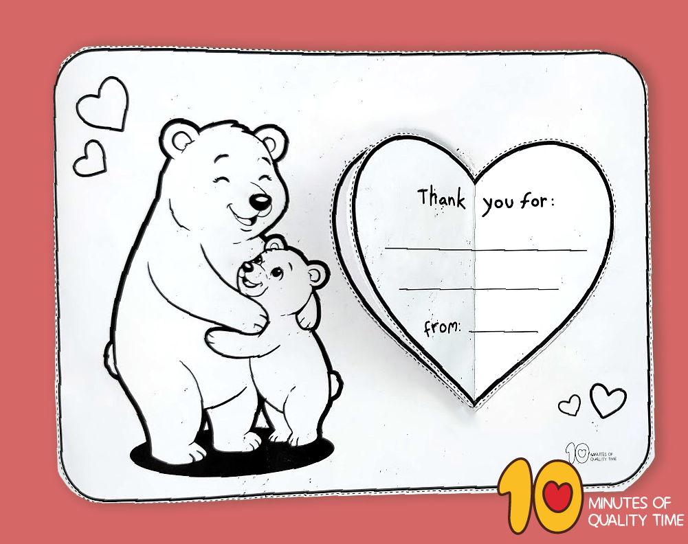Mother's Day craft printable pdf