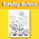 God is love coloring page pdf