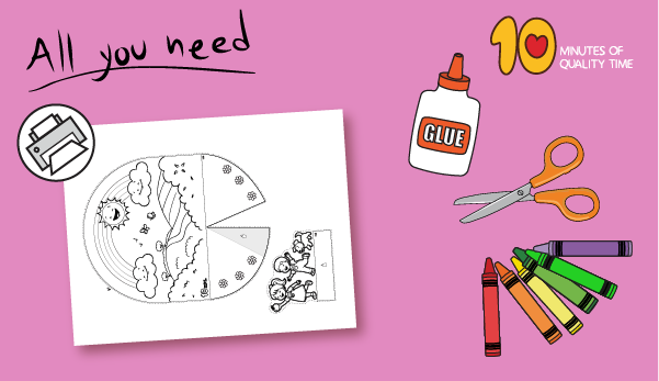God’s love craft ideas printable