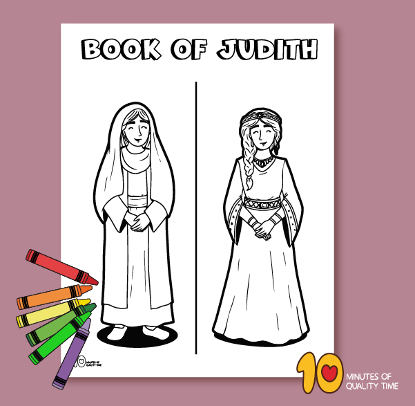 coloring pages book of Judith
