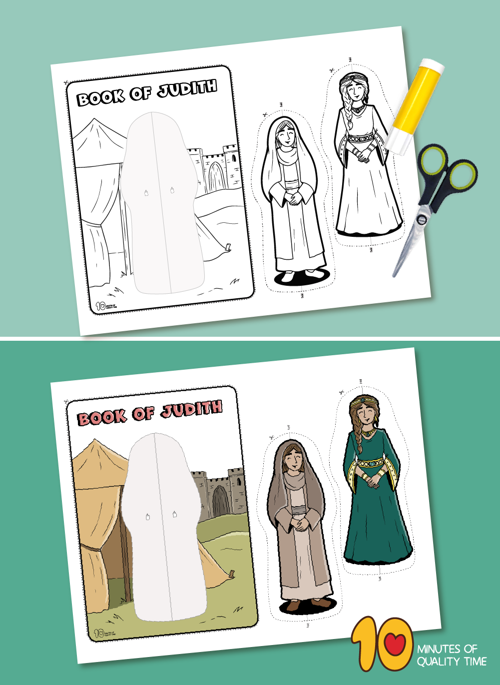 Sunday school worksheets