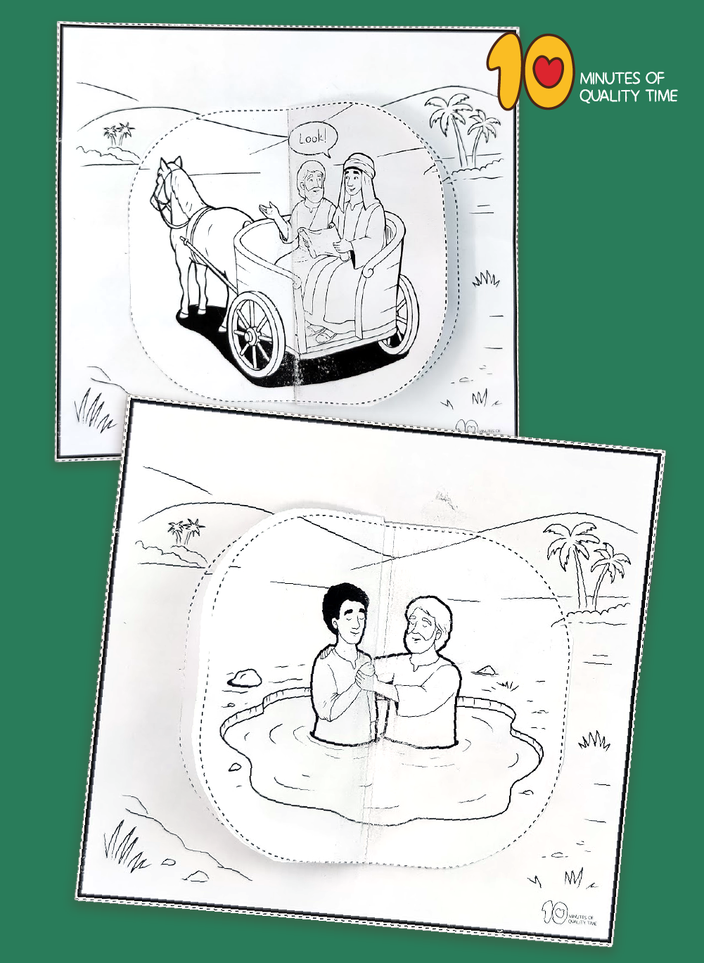 Philip and the Ethiopian Craft for preschoolers