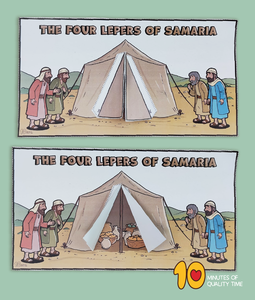 The four lepers of Samaria craft