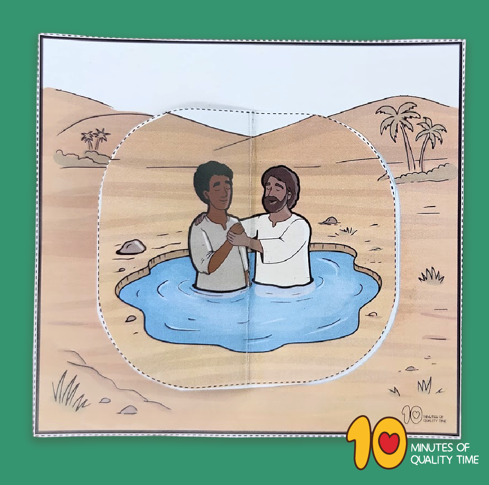 Bible story Philip and the Ethiopian Craft