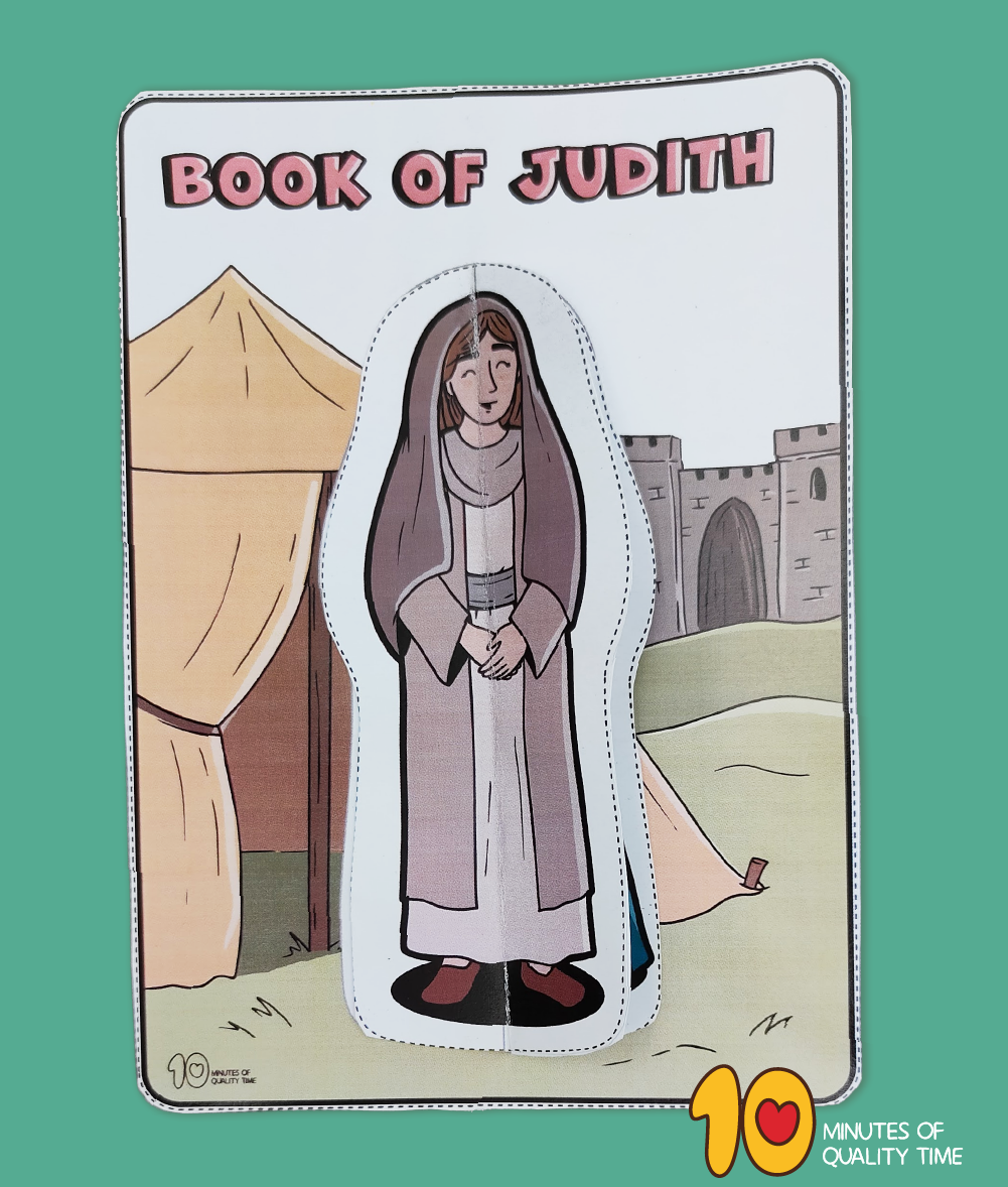 Book of Judith craft printable pdf