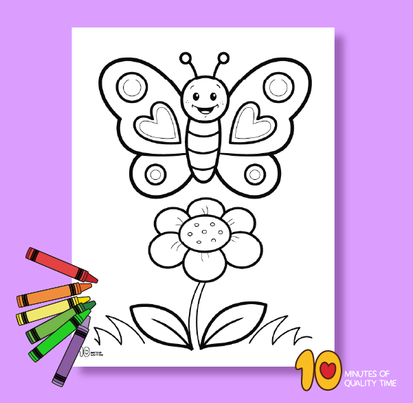 coloring pages butterfly printable