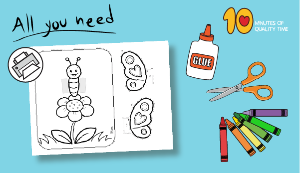 Butterfly craft for kids