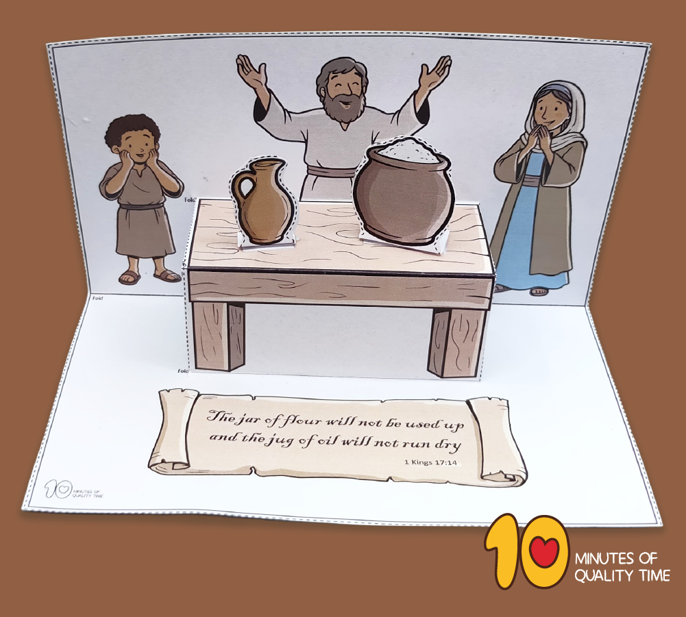 Elijah and the Widow’s Oil Craft