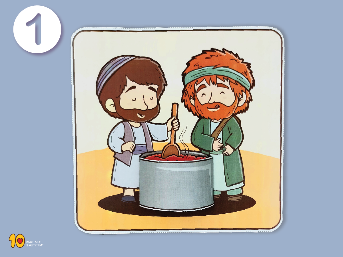 Jacob and Esau’s Bowl of Stew Craft
