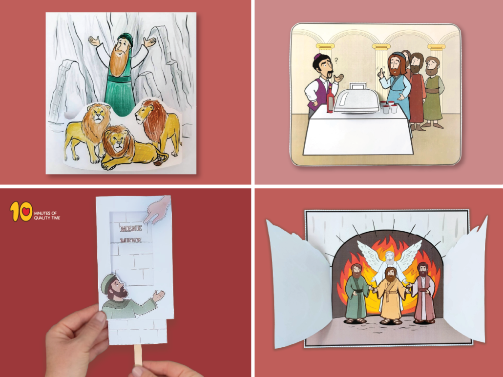 Daniel Bible Crafts for Sunday School Kids