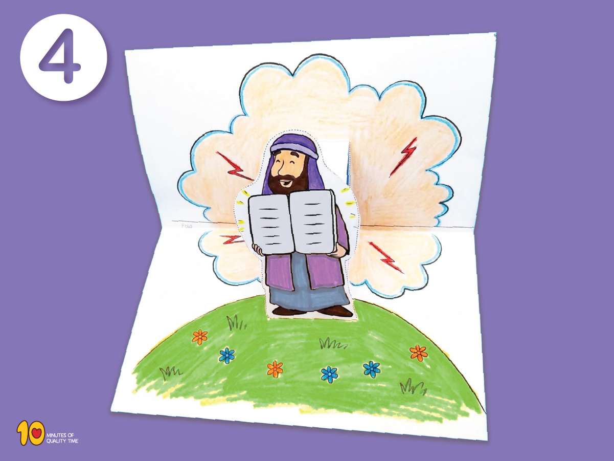 Moses and the Ten Commandments - Bible Craft
