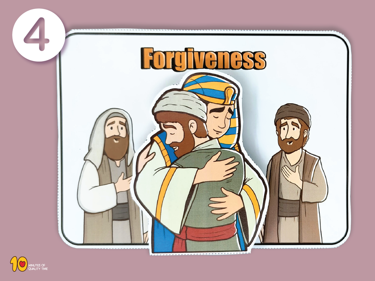 Joseph forgives his brothers Sunday School craft
