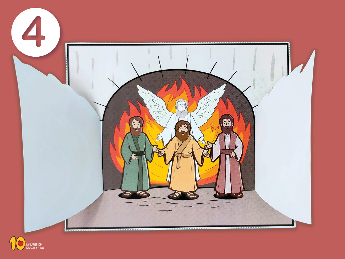 Shadrach, Meshach and Abednego in the Fiery Furnace Craft