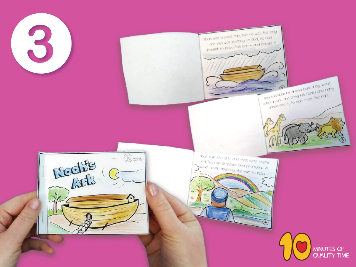 Noah’s Ark Minibook Activity for sunday school Noah’s Ark Minibook Activity for sunday school