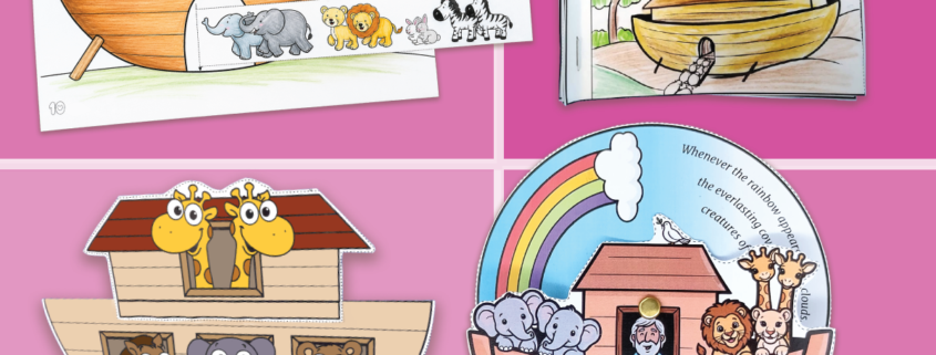 Noah’s Ark Craft Ideas for Sunday School Kids | Printable Bible Activities