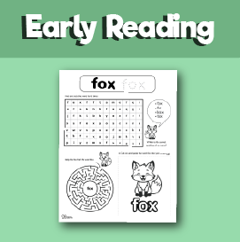 3-Letter Animal Words Worksheets for Beginning Readers