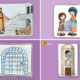 Acts Miracles Bible crafts featuring Peter heals the lame man, Tabitha Dorcas, Peter’s miraculous escape from prison, Eutychus falls from a window, and a free Acts 5:12 coloring page