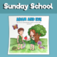 Adam and Eve – Cut, Paste & Color Craft