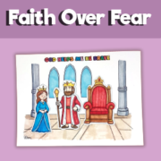 Queen Esther – God Helps Me Be Brave Craft