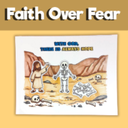 Ezekiel and the Valley of Dry Bones - With God, There Is Always Hope Craft