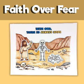 Ezekiel and the Valley of Dry Bones - With God, There Is Always Hope Craft